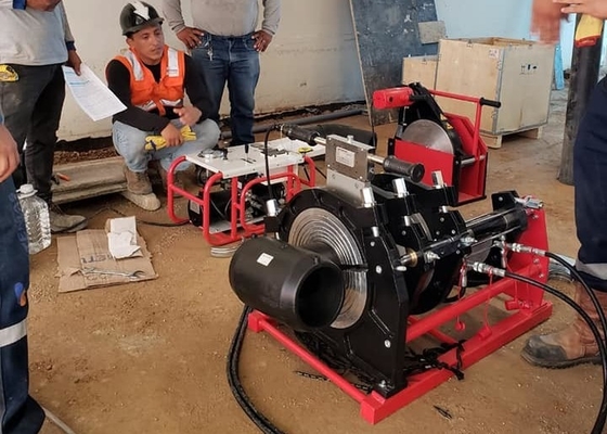 4 اینچ هیدرولیک جوش لب به لب فیوژن اتصال لوله Hdpe