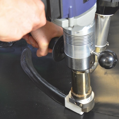 Hdpe ژئوممبران دستي پلاستیک Extruder Weldy Booster Ex2