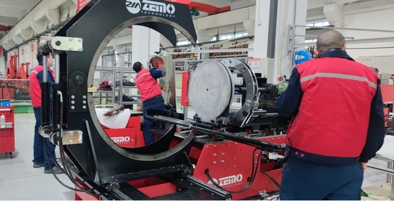 ماشین فیوزین 1200mm 380v Poly Saddle Socket