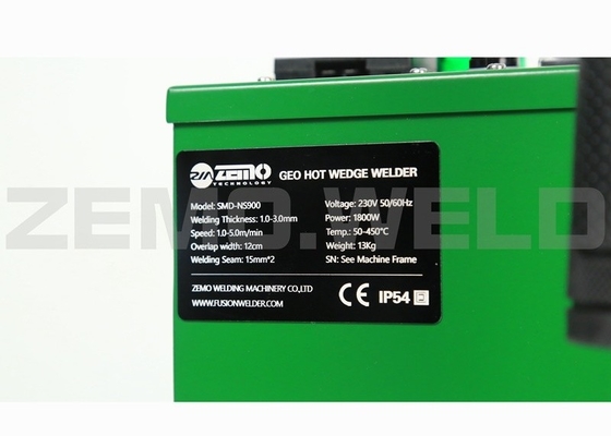 دستگاه جوش ژئوممبران 1800 وات 230 ولت برای جوش HDPE LDPE PVC EVA