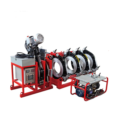 دستگاه جوش صفحه داغ ASTM 18 اینچ پلی اتیلن دستگاه Hdpe Butt Welder 380V