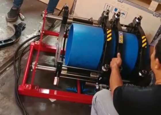 دستگاه جوش لب به لب IPS12&quot; HDPE فیوژن 6.3 مگاپاسکال با گواهینامه SGS
