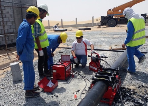گواهینامه ISO 250 میلی متر HDPE Butt Fusion Welding Thermofusion 6.3Mpa