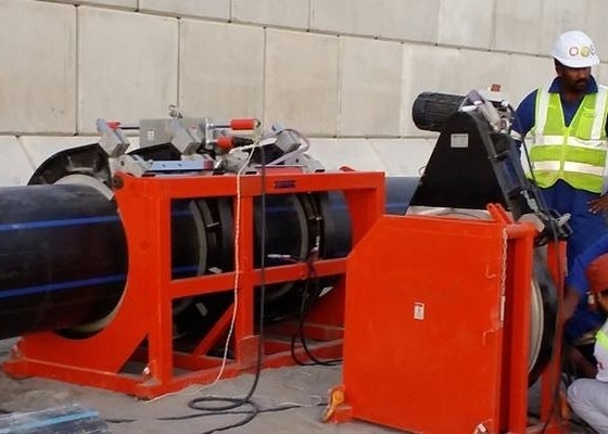 دستگاه جوش هیدرولیک 800 میلی متری Hdpe با فیوژن DVS2207/1 08/2007