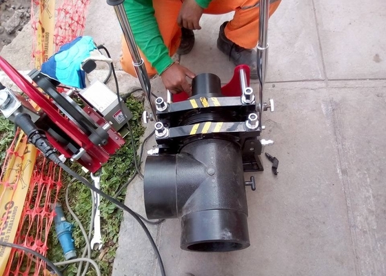 دستی 110 ولت 60 هرتز Hdpe Fusion Welder تایید شده کارکرد آسان