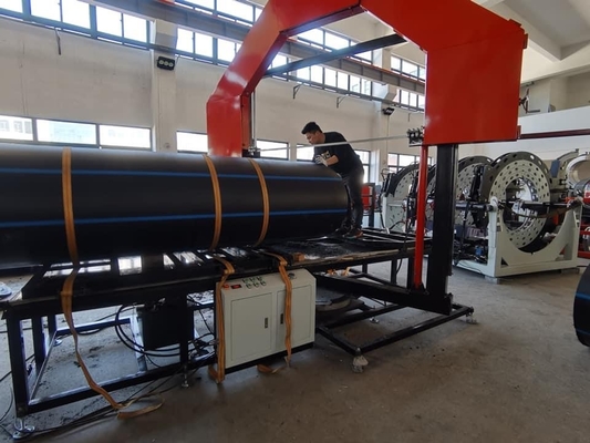 برش اره نواری لوله PP 50Hz 800mm مطابق با استانداردهای 98/37/EC